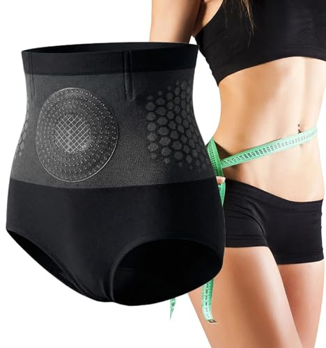 Termogena Fettförbrännande Skulpteringsshorts För Kvinnor, byxor Med Hög Midja, 4-i-1 Mikropartikelskulptering & Fettförbränningsshorts, Slimmade Trosor För Midja Och Mage