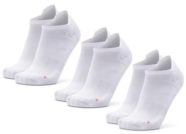 DANISH ENDURANCE Calzini Running Corti, Anti Vesciche, 3 o 5 Paia | Calzini da Running corti, traspiranti e anti vesciche, asciugatura rapida per corsa, palestra e allenamenti, Unisex