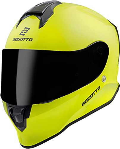 Bogotto V151 Helm, neon-gelb, M