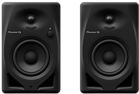 Pioneer DJ ® DM-40D Sistema monitor de escritorio, Negro, Cableado, altavoz de 4''