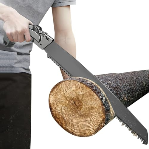 Scies à main pour l'élagage des arbres,Scies d'élagage pour l'élagage des arbres | Outil de coupe de bois de scie d'élagage d'arbre à dents à trois côtés - Scie à main robuste pour le travail du bois,