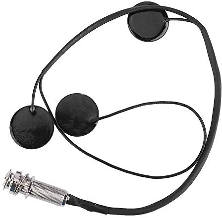 Grcfumo Guitar Pickup, Portable Harp Pickup, Musical Instrument Accessory for Guitar Ukulele Violin, Mandolin