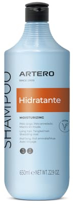 Artero Idratante. Shampoo per cani Ottima idratazione per Yorkshire Terrier, Bichon Maltese e animali a pelo lungo o pelliccia secca o rovinata. Con biotina.