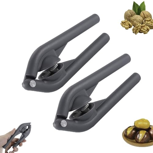 Genérico 2 Piezas Cortador De Castañas En Cruz, Corta Castañas, AbridorCastañas, Pelador Decastañas, Cortadorcastañas, Pinza Castaña, PartidorCastañas, Chestnut Cutter, para Nueces Pecanas, Almendras
