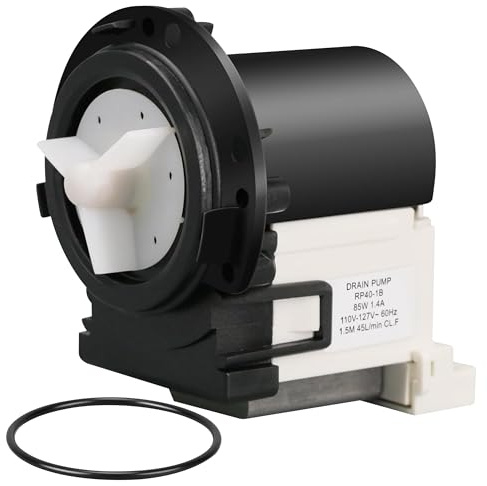 PartsBroz 4681EA2001T Washer Pump for LG Washer Drain Pump, Kenmore Elite Front Load Washing Machine AP5328388 PS3579318 fits WM8100HVA WM2487HWMA WM2277HW WM3170CW WM2650HRA WM2101HW WM3670HWA 41162