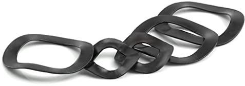 BOUACOUA Rondelle Ondulée Ressort en Acier au Manganèse M21x27x0.3mm (40 pcs)