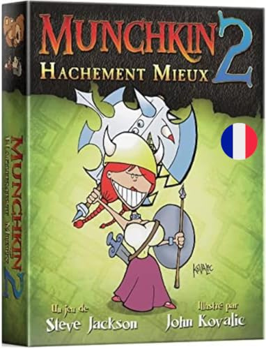 Edge Entertainment | Munchkin 2 – Expansion: Bättre hacka | brädspel | Kortspel | Från 10 år | 3 till 6 spelare | 60–90 min
