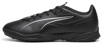 PUMA Ultra 5 Play TT, Zapatillas de Fútbol Unisex Adulto, Puma Black Puma White, 49 EU