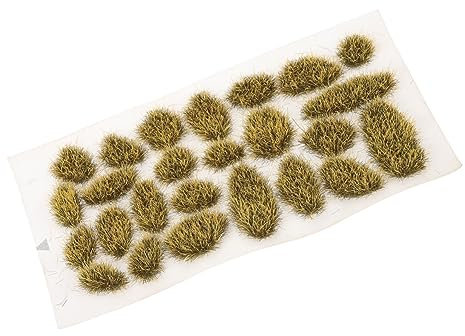 Artibetter Touffe Herbe pour Maquettes Herbe pour Diorama Bases Miniatures Accessoires De Train à Échelle Rails à Échelle Décoration Fausse