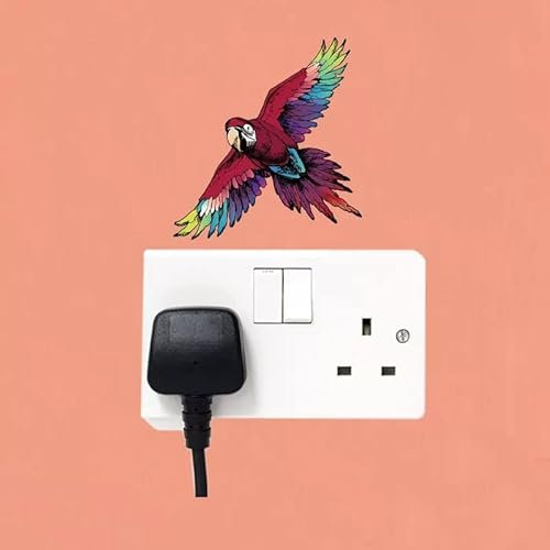 EIN Kleiner frischer Fuchs, klassischer Stil, modernes Zuhause, dekorativer Schalter-Aufkleber, Wandtattoo