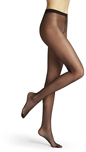FALKE Femme Pure Matt 20 Den W Ti Transparents Fantaisie Collants, Noir Black 3009, XL EU