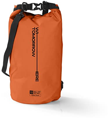 #DoYourOutdoor Where Tomorrow Dry Bag Tasche 20L orange | Wasserdichter Rucksack | Wasserfester Beutel & Packsack | Drybag ideal für Boot, Kajak, Angeln und Camping