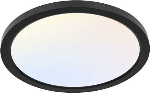 hykolity 12 Inch LED Round Flat Panel Light,3CCT,3000K/4000K/5000K