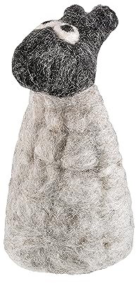 cilio Eierwärmer LANA Schaf, Handgefertigt in Nepal, aus fair gehandelter, wärmender Schafwolle, Hitze- und Waschbeständig, Perfekt für ein fröhliches Frühstück