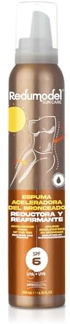 ESPUMA ACELERADORA DEL BRONCEADO REDUCTORA Y REAFIRMANTE SPF 6 200ML