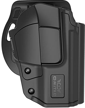 OMITAC Sig SP2022 Étui à pagaie, OWB Holster pour Sig Sauer SP2022 Libération de l'index Verrouillage automatique Libération de l'index Réglable Cant Main droite Holster tactique