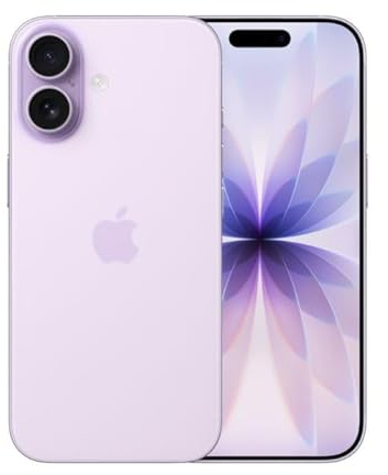 Apple iPhone 17 256 GB: 6,3 Display mit ProMotion, A19 Chip, Center Stage Frontkamera für Smarte Gruppenselfies, Verbesserte Kratzfestigkeit, Batterie für den ganzen Tag; Lavendel