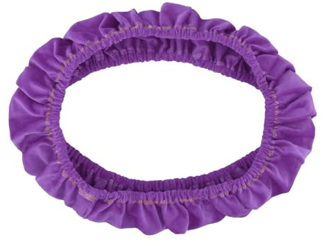 F Fityle Copertura per Cerchio da Ginnastica Ritmica, Accessorio per Attrezzatura da Ginnastica calistenica, Elastico, Portatile, Facile da installare, L