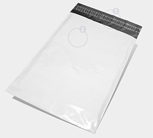 PeakPack 100x Premium Folienversandtaschen mit Permanentverschluss Typ FB07