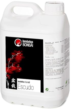Abono bioestimulante Escudo Lombrico Bonsai 5 L