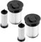 Odashen 2 Stück Filter zubehör für Miele Triflex HX1 Cat & Dog für Triflex HX1 Pro, Ersatzteil Nr. 9178017731