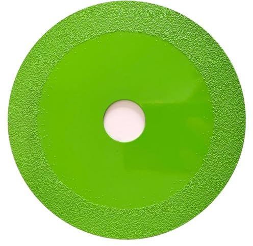 Disco Diamantato 125 mm x 22,23 mm, Disco da Taglio per Vetro Glass Cutting Disc per Angle Grinder, Porcellana, Ceramica, Cristallo, Granito, Marmo, Bottiglia di Vino