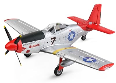 Amewi 24127 AMXFlight P51 4-Kanal 3D/6G RTF, Rot