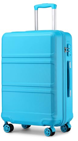 Kono Large Suitcase Lightweight ABS+PC Hard Shell 28 inch Checked Luggage | Travel Case with TSA Lock, YKK Zips,4 Spinner Wheels, Extra Capacity for Business Trip, Long Haul Travel & Family Holidays