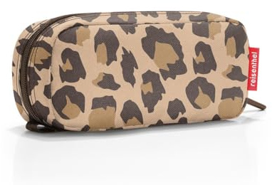 reisenthel multicase - farbenfrohes und modernes Design, Multi-Use-Etui ideal für Kosmetik, Schul- oder Arbeitsutensilien, Couleur:Leo Macchiato