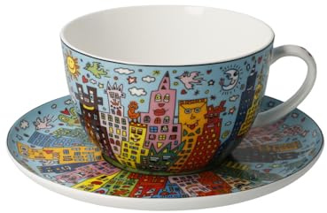 Mjölkkaffekopp James Rizzi My New York City Day – Pop Art