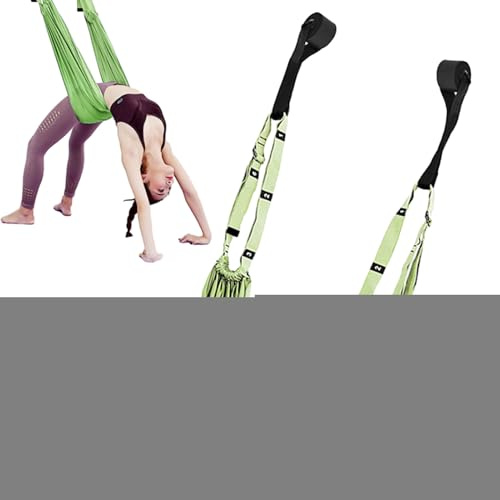 Corda di yoga aerea, altalena di yoga aerea | Cinghia di stretching delle gambe per grandi deviazioni | Altalena per amaca da yoga aerea, attrezzatura per lo stretching di allenamento Anti-gravità