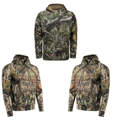 LE11 Djungeltryck huvtröja kamouflage träd strid jakt tröja tröja huva topp S, M, L, XL, 2XL, 3XL, 4XL, 5XL, Skogsfärger, 3XL