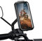 ENONEO Handyhalterung Motorrad Universal 360°Drehbar Motorrad Handyhalter Wasserdicht Handy Halterung Spiegel Motorrad Scooter Handyhalterung, Face/Touch ID, für 4,5-6,1 Zoll Smartphone