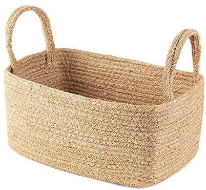 Compactor RAN10543 Cesta pequeña de Yute, Natural, S