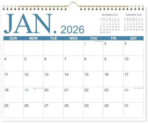 2027 Calendar - Wall Calendar 2027 from January 2027 - June 2028