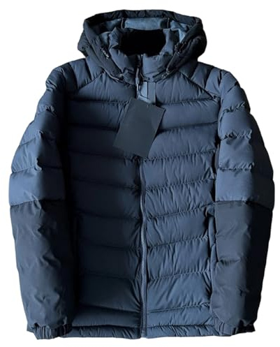 Piumino Uomo 100 Grammi con Cappuccio Staccabile Giacca Imbottita Trapuntata Vento Giubbotto Invernale Termico Casual Piumini Primaverile Leggero Bomber Elegante Curvy per Lavoro Trekking Sportiva