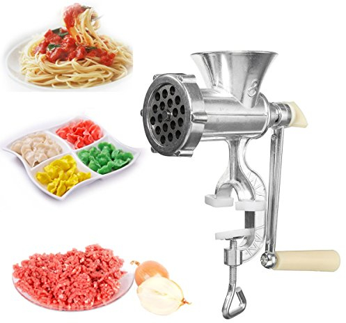 Kabalo Sausage Maker Meat Mincer Machine Manual Kitchen Grinder Filler Stuffer Kit