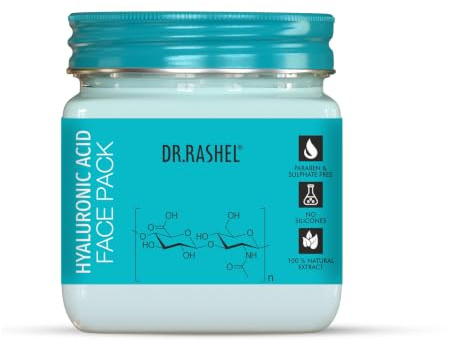 DR.RASHEL Hyaluronic Face Cream For Women and Men (380 Ml) | All Skin Types |Soft and Healthy Skin | Repairing & Nourishment | Deep Hydration & Moisturization | 100% Vegan | Paraben Free