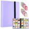 432 Pockets Mini Photo Album for Fujifilm Instax Mini 7s 7+ 8 8+ 9 11 12 25 26 50s 70 90 Film Instant Camera & Name Card (Purple)