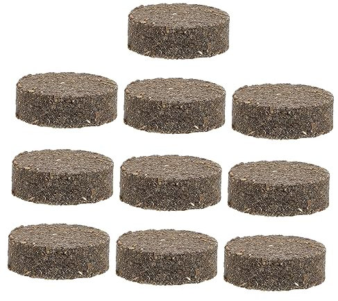 Happyyami 10pcs Natural Wood Kindling Firelighters Blocks Portable Dried Firewood Starter for Outdoor Camping Bbq Wood Burner Instant Flame Starter