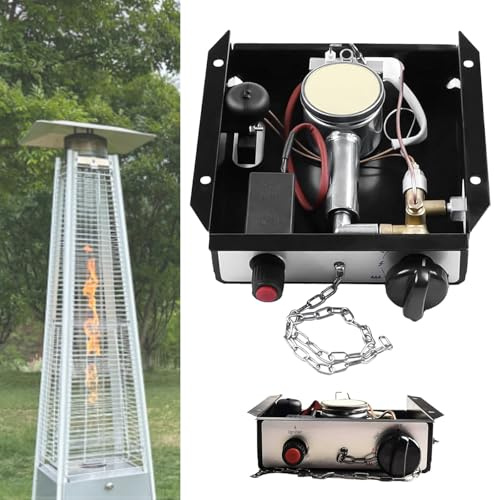 Kit di ricambio per riscaldamento a gas, modulo di ricambio per bruciatore a gas propano, tubo di controllo, scatola di controllo, aria di aspirazione, riscaldamento esterno, controller di montaggio