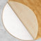 LILENO HOME Teppich-Unterlage rutschfest [150 cm rund] aus Vlies dünn - Anti-Rutsch-Matte zuschneidbar - Antirutschmatte Teppich Stopper - Universal Teppichunterlage - Rutschmatte Teppichstopper