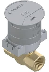 Rubinetto Di Intercettazione Da Incasso 1/2 A Filo Muro Teco