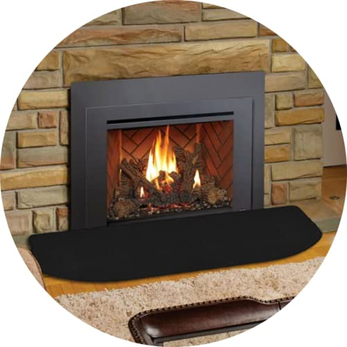 Kaminmatte Kaminteppich Feuerfeste Matte für Kamin Innen Flammenbeständige Pad Fiberglas HerdArea Teppich Kaminmatte Glutmatte für Kamin Herd Schutz