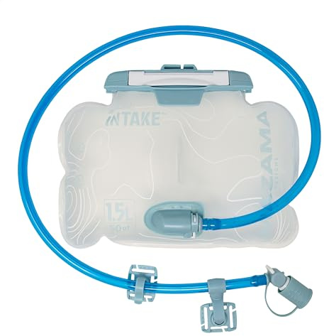 Intake NXT Lumbar Hydration Bladder (1.5L), BPA-Free, Leak Proof, Hydration Pack Replacement Reservoir for Hiking Camping Running Backpacking Hunting Sports