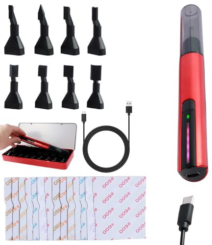 Mini Reciprocating Sander Electric Detail Sander Pen with Overload Protection, 3 Gears Adjustable Small Sanders with 8 Sanding Head 12 Types Sandpaper for Grinding, Sanding, Polishing, DIY Crafts