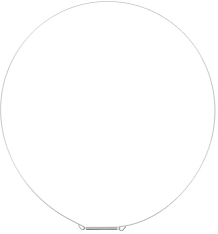 Artibetter Anillo de Retención y Sello para Puerta de Lavadora Carga Frontal Acero Inoxidable 33Cm Prevención de Fugas Fácil Instalación Accesorio para Reparación y