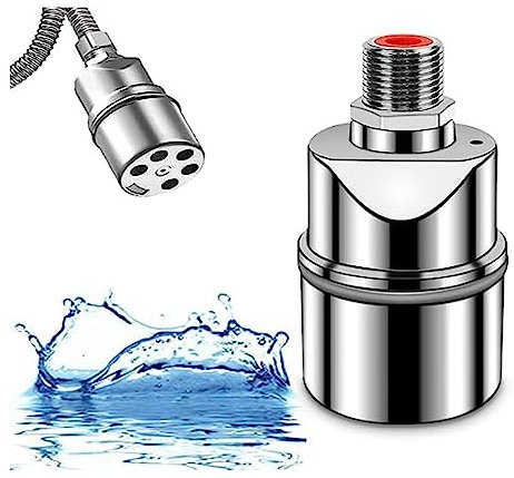 Kznifmk 1 Valvola A Sfera Galleggiante da 3/4 di Pollice Adatta per Serbatoi D'Acqua, Stagno B