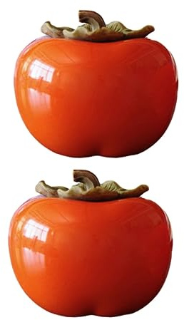 CIYODO 2 Pezzi Barattoli Cucina Contenitori Ermetici per Alimenti Forma Vaso e Resistente per Conservazione Domestica