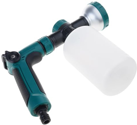 FANSHINUO Tubo da giardino irrigatore liquido sapone fine per lavaggio auto pianta con bottiglia da 500 ml Pet sicuro giardino